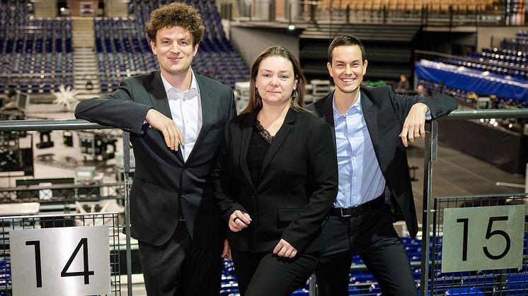 Mit Vorfreude blicken Mathias Kölmel, Iris Rackwitz und Philipp Franke auf 2025 - Foto: ZSL GmbH/Christian Modla