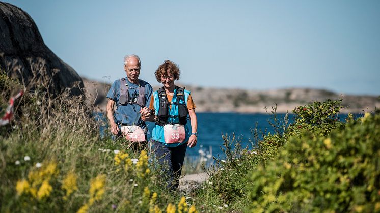 Deltagarna bestämmer tempot ­– det går bra att gå, springa eller att blanda i Icebug West Coast Trail.