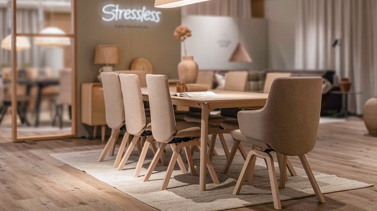 Det nye Stressless studioet hos Skeidar Alnabru