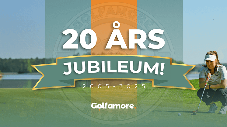 GOLFAMORE FIRAR 20 ÅRS JUBILEUM 