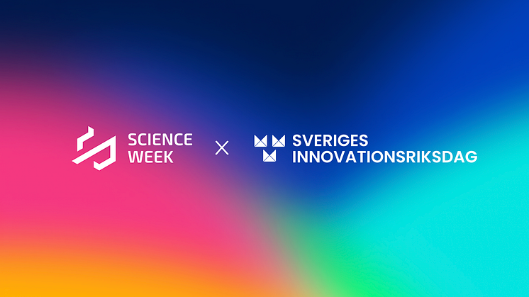 Science Week och Sveriges Innovationsriksdag 2025 slås ihop och flyttas till oktober 