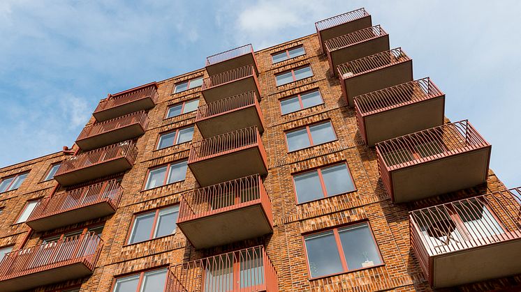 Kvarteret Docenten är en av sex finalister till Uppsala kommuns arkitekturpris som man kan rösta på fram till och med 18 maj. Foto: DP-bild