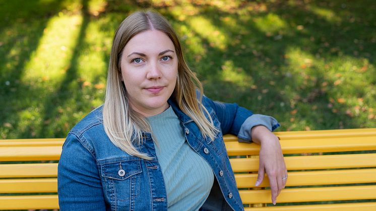 Linnea Hasslin, samordnare för suicidprevention och psykisk hälsa, Helsingborgs stads socialförvaltning. Foto: Lotta Wittinger