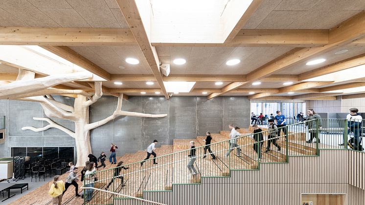 Vrå Børne- og Kulturhus er et af de projekter, som er blevet fulgt i forskningsprojektet. Foto: Kontraframe