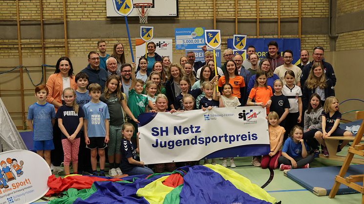 Kreissportjugend Schleswig-Flensburg mit SH Netz-Jugendsportpreis 2024 ausgezeichnet