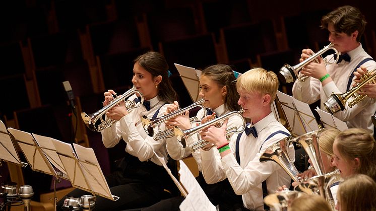 Norgesmester i skolekorps brass, smørås skolemusikk fra Bergen.