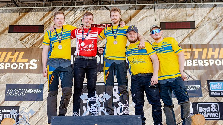 Guld till danske Bo Andersen i nordisk cup i TIMBERSPORTS® 2024 