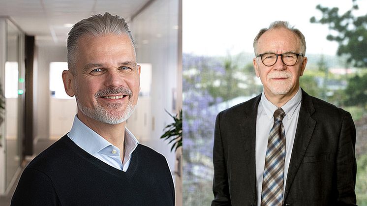 Mathias Lundin och Stephen Billett utnämns till hedersdoktorer vid Högskolan Väst.
