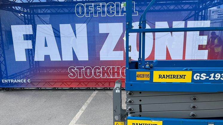 Ramirent bidrar till folkfesten under Hockey-VM 2025