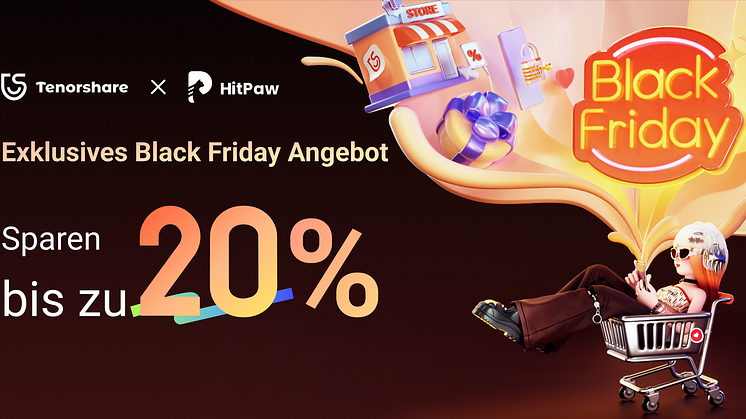 Exklusive Black Friday Angebote bei Tenorshare