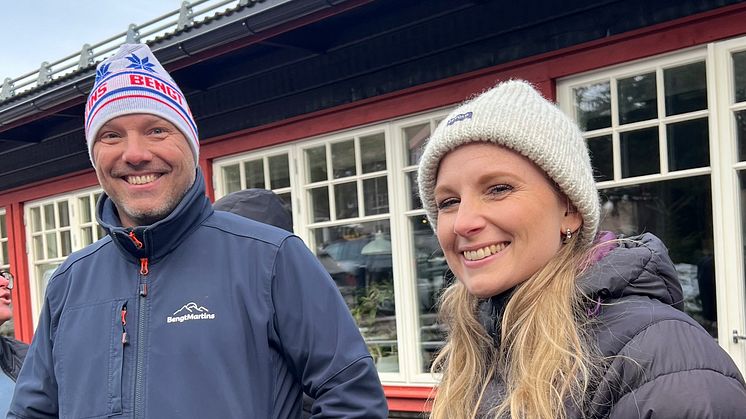 Den 9 april samlades företagare och aktörer inom besöksnäringen. Magnus Kehlmanns, Bengt-Martins AB och Ida Johansson, Olarsgården passade på att nätverka.