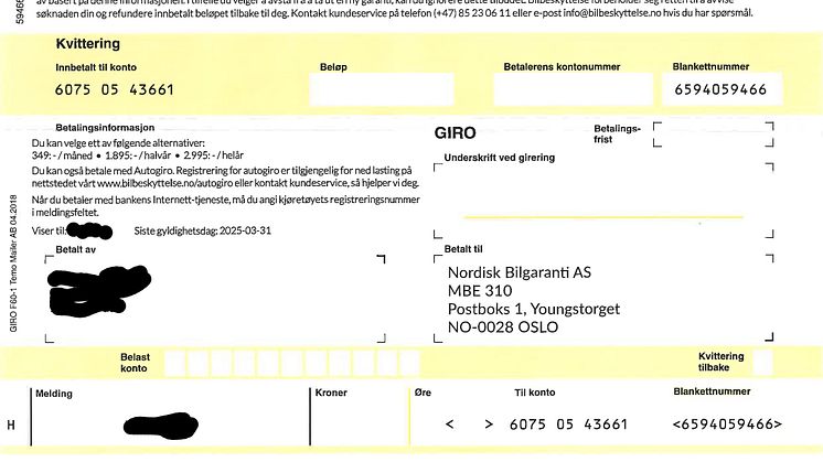 Mange mottar denne i postkassen, et tilbud forkledd som en faktura.  