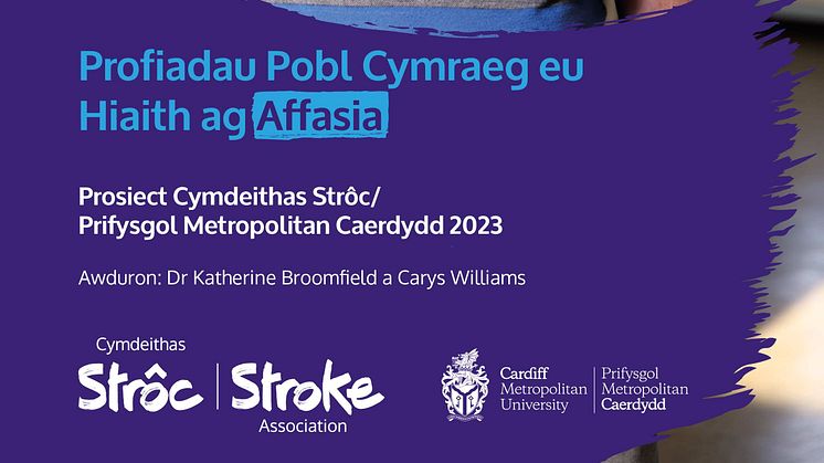 Stroke Survivors let down by lack of Welsh Language support post stroke says report / Adroddiad yn dweud bod Diffyg Cefnogaeth Iaith Cymraeg yn gadael Goroeswyr Strôc i lawr.