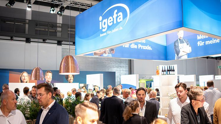 igefa Stand auf der CMS