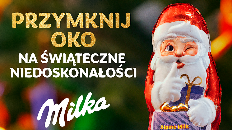 Milka przymyka oko na świąteczne niedoskonałości