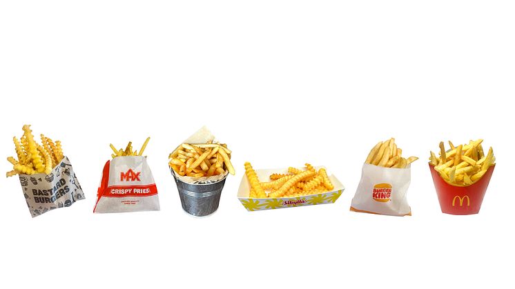 Alla pommes i testet. Foto: Rickard Kilström