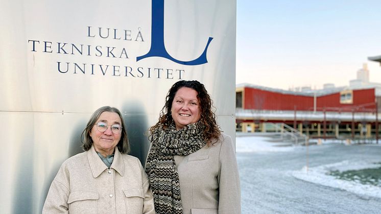 Åsa Gardelli, professor i pedagogik med inriktning specialpedagogik, och Jenny Jäger, huvudansvarig utbildningsledare vid Institutionen för hälsa, lärande och teknik vid Luleå tekniska universitet. 