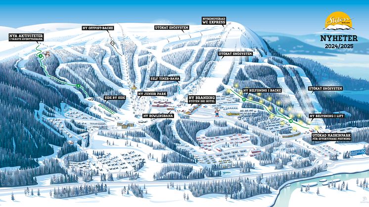 Till kommande vinter har ytterligare 35 miljoner SEK investerats för att göra Sälens bästa skidåkning ännu bättre.