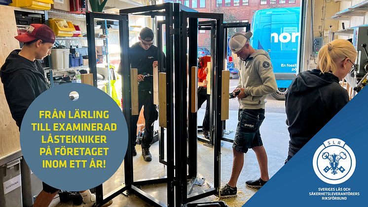 SLR-medlemsföretag – nu är det hög tid att anmäla era nyanställda till SLR Yrkestrainee 2025 i Stockholm