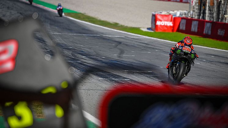 最終戦を11位としてランキング13位でシーズンを終えた#20 F・クアルタラロ（YZR-M1）