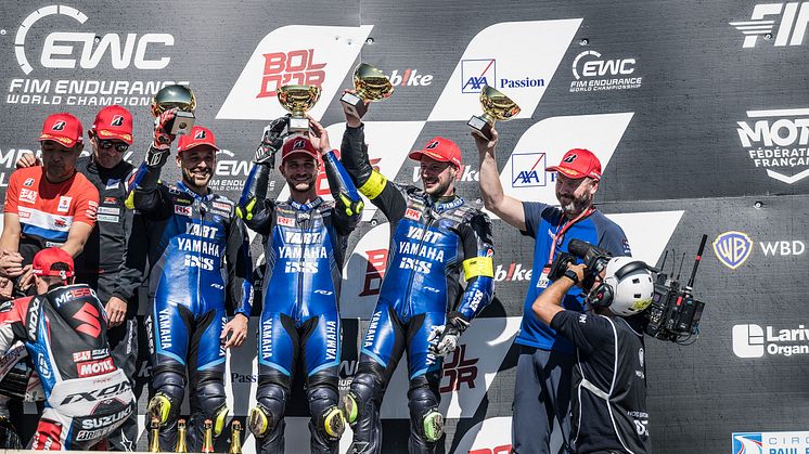 トラブルを乗り越え3位、年間ランキングは2位とした#1 YAMALUBE YART YAMAHA Official EWC Team