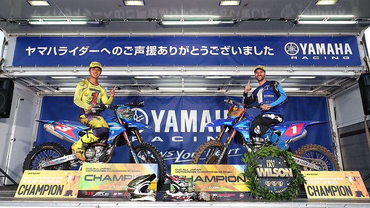 国際A級で二冠を達成したジェイ・ウィルソン（IA1）と中島漱也（IA2）
