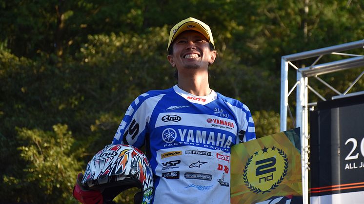 2位を獲得しランキングトップに立った#3黒山健一（TY-E 2.2）