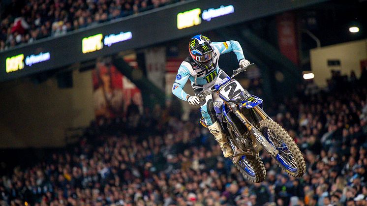 450SX：ヤマハ勢最上位となる4位で開幕戦を終えた#2 C・ウェブ（YZ450F）