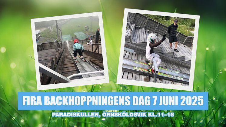 Fira backhoppningens dag 7 juni 2025. 