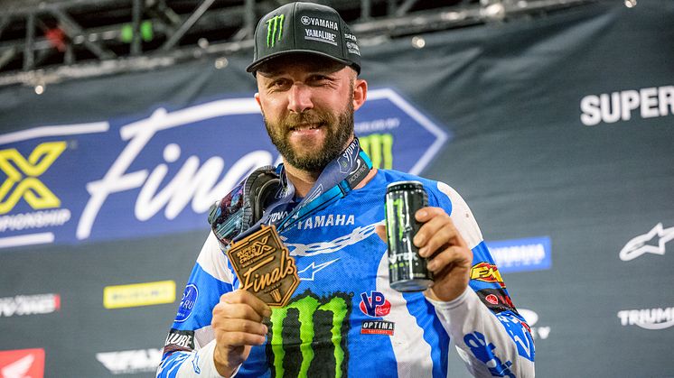 450SMX：2位／3位で総合3位としランキング3位を獲得した#3 E・トマック（YZ450F）