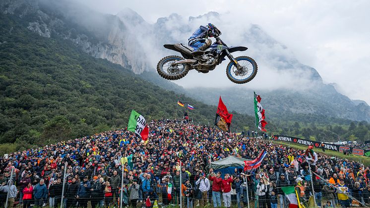 MXGP：4位／7位で総合6位とした#959 マキシム・ルノー（YZ450FM）