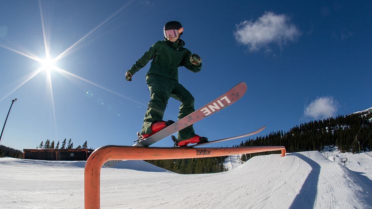ST-finalen i Funäsdalen avgjordes i perfekta förhållande. Foto: Mathias Norén.