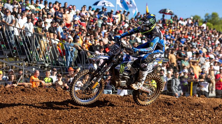 MXGP：7位／14位の総合12位で最終戦を終えた#132 アンドレア・ボナクローシ選手（YZ450FM）
