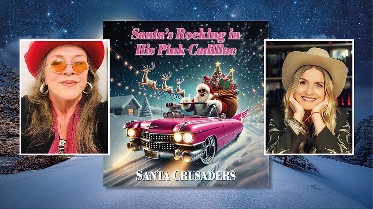 Santa Crusaders avslöjar ett par av artisterna bakom årets jullåt i kampen mot cancer.