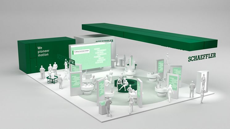 At the Hannover Messe (Hall 5, Booth D18), Schaeffler will present its eight product fami-lies covering the entire spectrum of motion.
