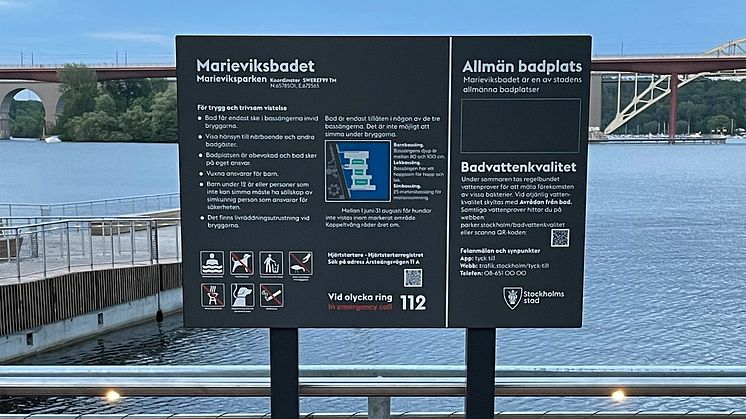 Den 14 juni 2025 öppnade Marieviksbadet, Stockholms första kajbad. Fox Belysning levererade 120 st HLS ledstångsbelysning.