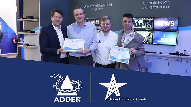 Celebrating Our Individual Rising Stars: Marc De Gendt & Sander Gits | Adder Distributor Awards