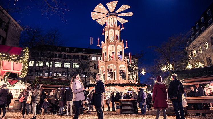 Weihnachtszauber in Kiel.Sailing.City: Bis zum 23.12.2024 haben die Weihnachtsmärkte der Kieler Innenstadt regulär geöffnet.
