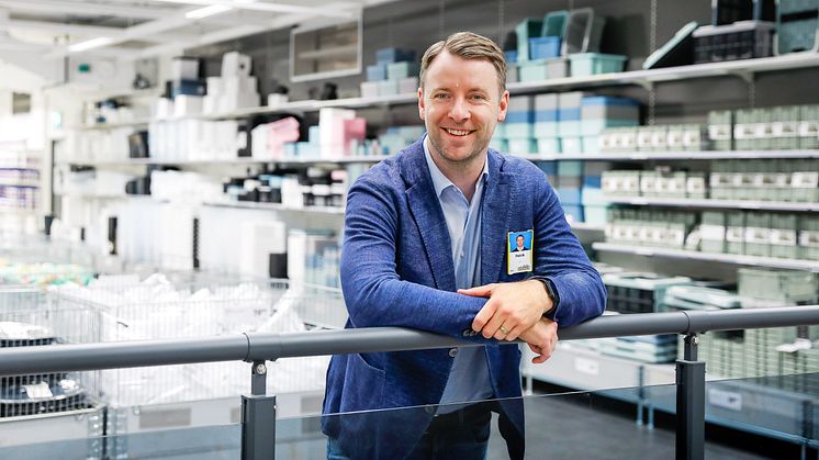 Patrik Levin, vd på Gekås Ullared.