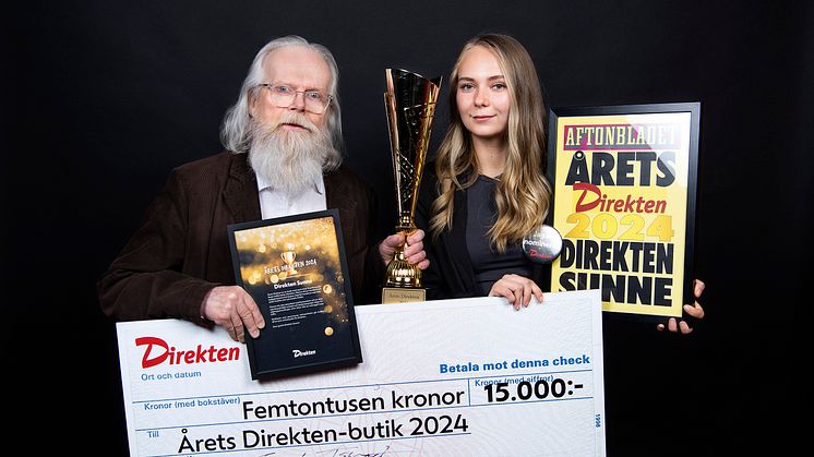 Direkten Sunne kammade hem priserna Årets Direkten och Årets butikslyft på helgens Direktenträff.