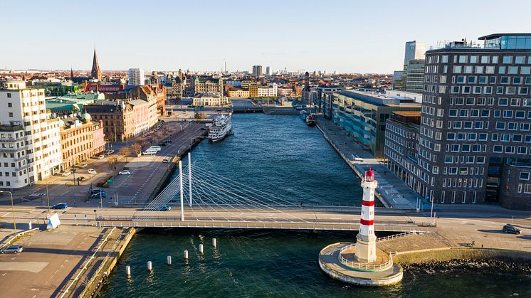 Klaffbron vid Västra hamnen