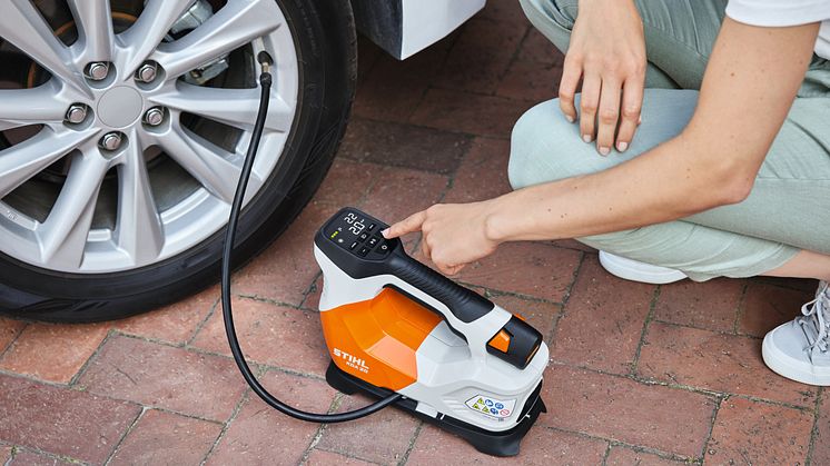 STIHL presenterer KOA 20 – en innovativ batterikompressor som kombinerer kraft og allsidighet i en kompakt 2-i-1-løsning.