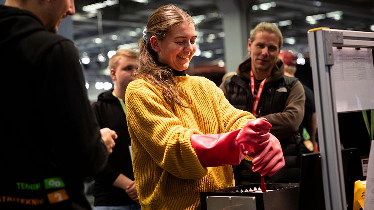 Besökare på Scanautomatic och ProcessTeknik 2024.