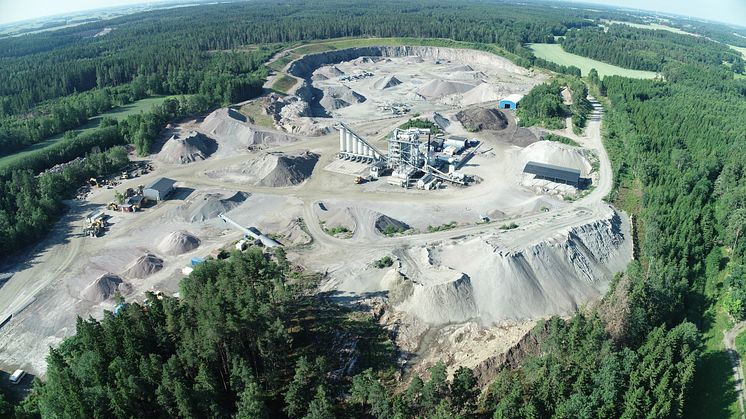 Skanska förvärvar bergtäktsverksamhet av XR