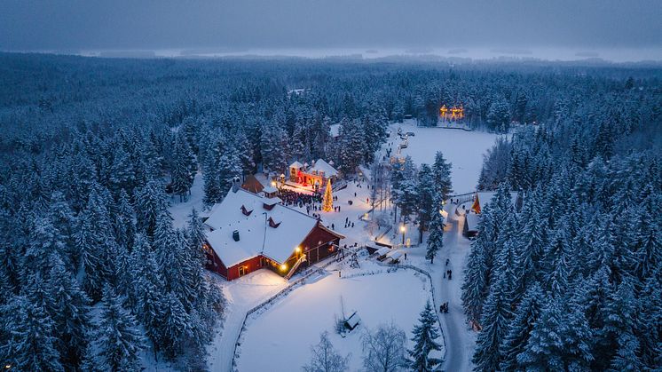 Ökat antal internationella gäster på Tomteland