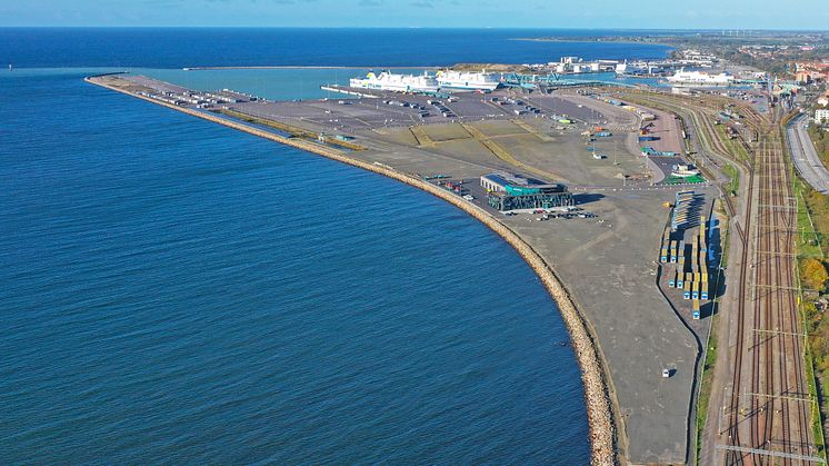 Grönt ljus för både den östliga hamninfarten och evakueringsvägen i Trelleborgs Hamn