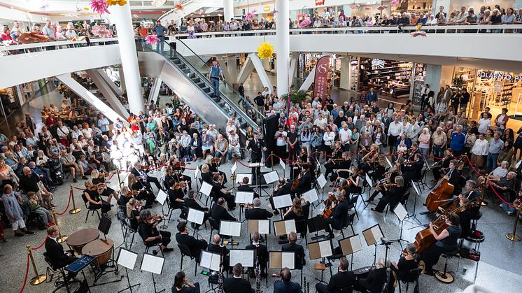 Göteborgs Symfoniker på Frölunda Torg 