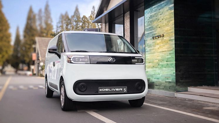 Vi præsenterer e-Deliver 5 – en elektrisk varevogn til en skarp pris