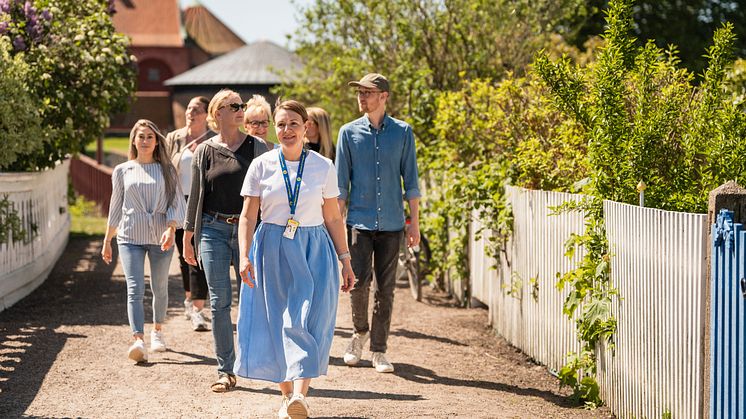 Nu släpps årets program för stadens guidade turer. Visningarna av Citadellets koloniområde brukar vara mycket populära. Foto: Oskar Fäldt.