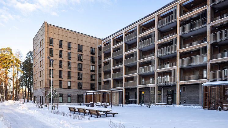 Akademiska Hus nya studentbostäder i Uppsala står klara